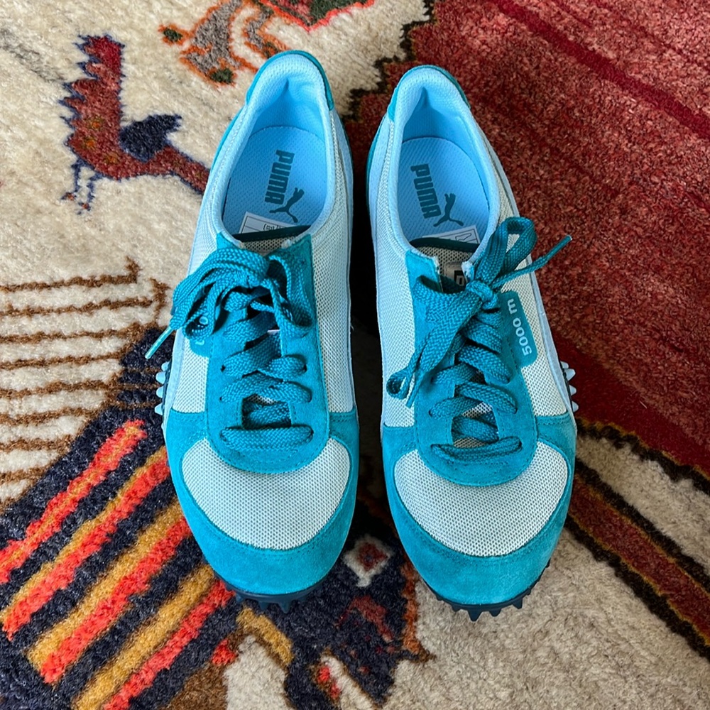 *SOLD* Puma 5000m Light Blue Women's Size 8 Sneakers EUC
